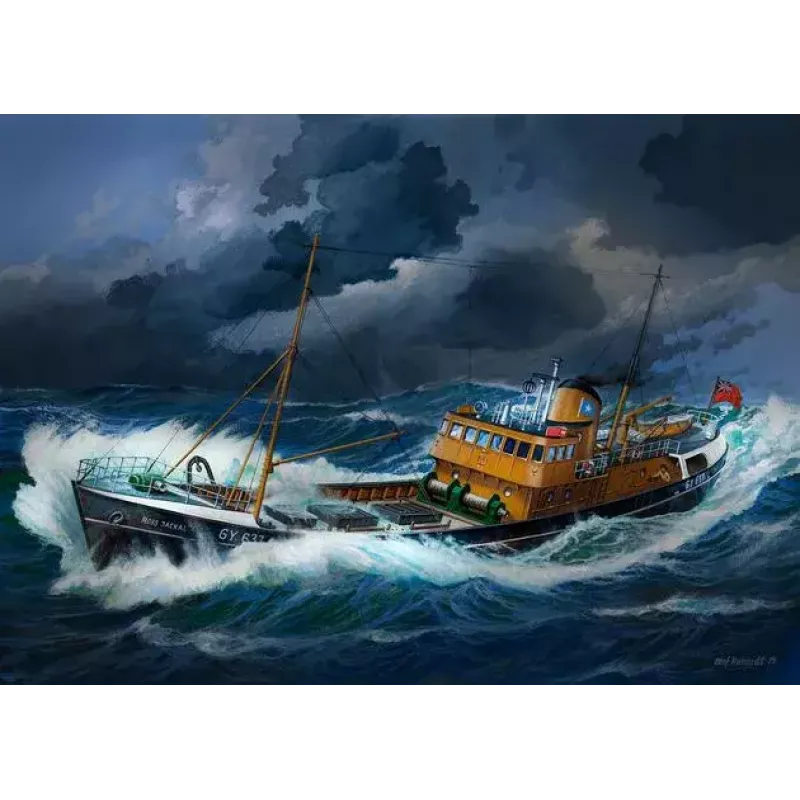 Kalastusalusmalli Revell North Sea Trawler
