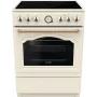 Gorenje GECS6B70CLI vapaasti seisova liesi keraaminen keittotaso beige