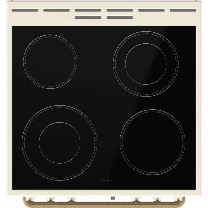 Gorenje GECS6B70CLI vapaasti seisova liesi keraaminen keittotaso beige