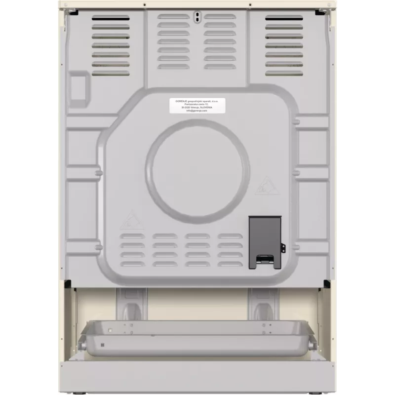 Gorenje GECS6B70CLI vapaasti seisova liesi keraaminen keittotaso beige