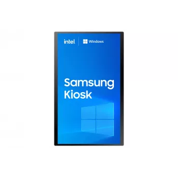 Samsung KM24C-C kiosk-malli 61 cm (24 tuumaa) LED 250 cd/m² Full HD valkoinen kosketusnäyttö sisäänrakennettu prosessori Windows 10 IoT Enterprise 16/7