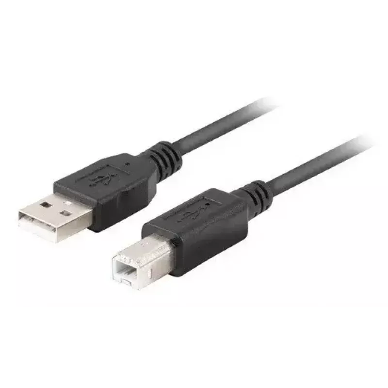 USB 2.0 -kaapeli LANBERG CA-USBA-15CU-0030-BK, USB A - USB B, 3 m, musta