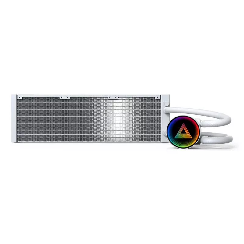 Montech LightFlow ARGB 360 prosessorin All-in-One-vesijäähdytys 12 cm valkoinen 1 kpl