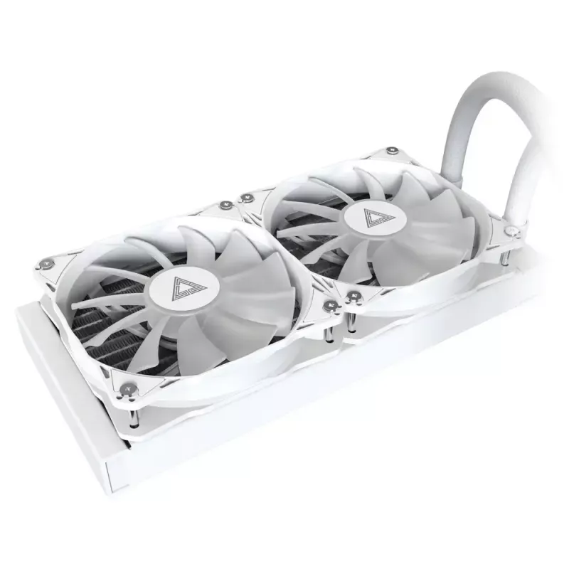 Montech LightFlow ARGB 360 prosessorin All-in-One-vesijäähdytys 12 cm valkoinen 1 kpl