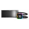 Montech HyperFlow Digital 240 prosessorin All-in-One-nestejäähdytin 12 cm musta 1 kpl