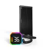 Montech HyperFlow Digital 240 prosessorin All-in-One-nestejäähdytin 12 cm musta 1 kpl