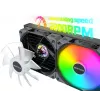 Montech HyperFlow Digital 240 prosessorin All-in-One-nestejäähdytin 12 cm musta 1 kpl