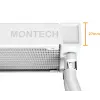 Montech HyperFlow Digital 240 prosessorin All-in-One-nestejäähdytin 12 cm musta 1 kpl