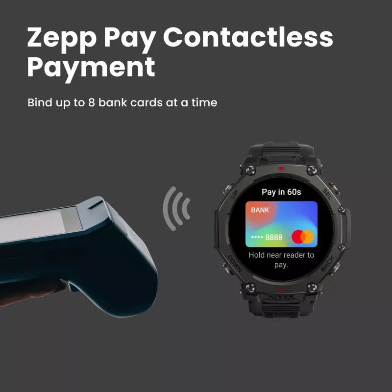 Älykello Amazfit T-Rex 3 Pro AMOLED 1,5