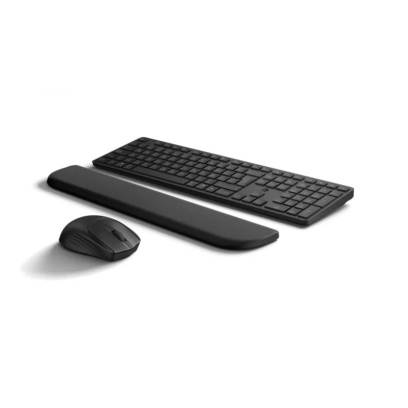 Näppäimistö- ja hiirisarja HP Multi-Device USB/Bluetooth PR585C rannetuki, musta, hiiri mukana