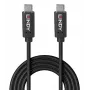 Lindy 36977 USB 3.2 Type C -kaapeli 1,5 m, 20 Gbps, 100 W PD, GRS