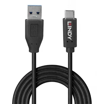 Lindy 36972 USB-kaapeli USB 3.2 Gen 2 (3.1 Gen 2) 1,5 m USB-A USB-C musta