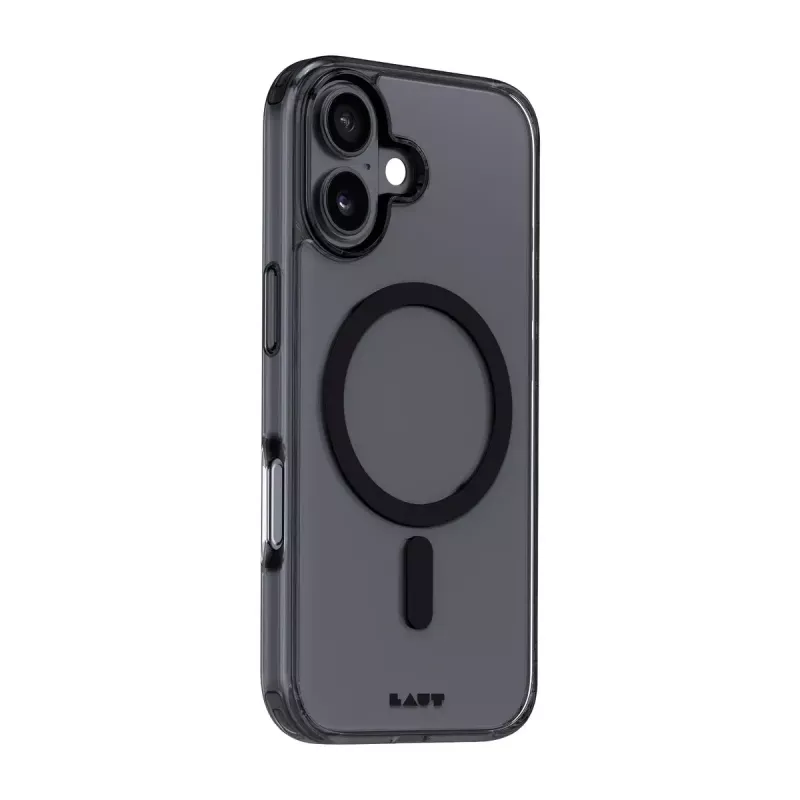 Suojakotelo LAUT CRYSTAL FLURO iPhone 17 16 cm musta