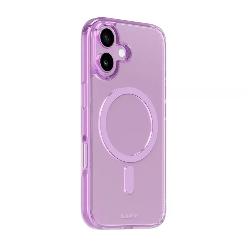 Suojakotelo LAUT CRYSTAL FLURO iPhone 17 vaaleanpunainen 16 cm (6.3
