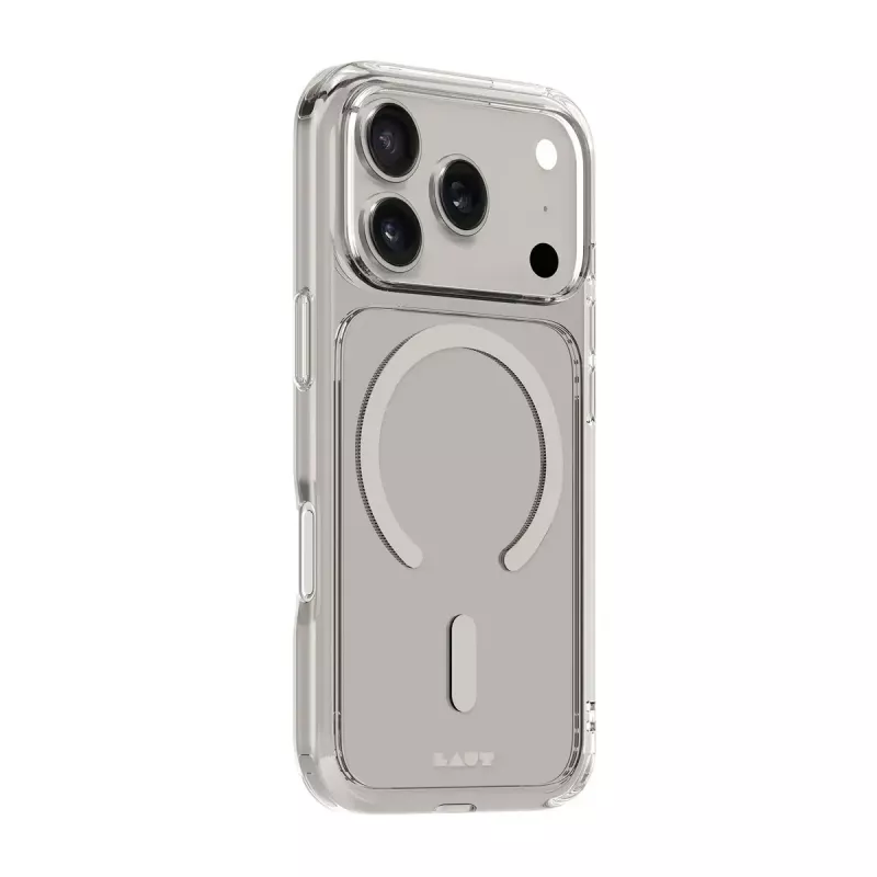 Suojakotelo LAUT CRYSTAL FLURO iPhone 17 Pro 16 cm harmaa