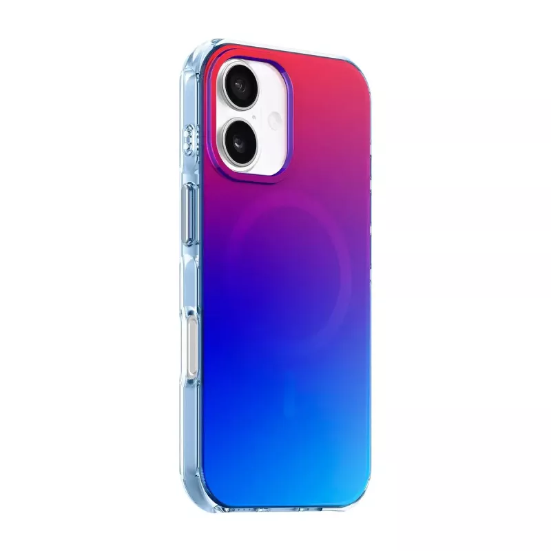 Suojakotelo LAUT HUEX WAVE iPhone 17 16 cm sininen pinkki