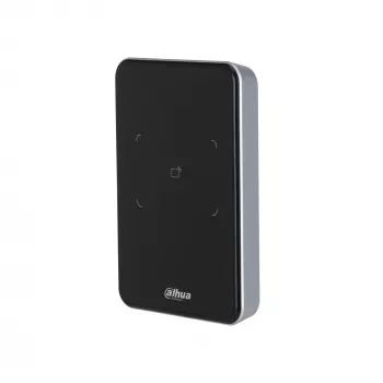 Dahua ASR2100A perus-kulunvalvontalukija – 12 V DC, 1,7 W, 123×86×15 mm, musta
