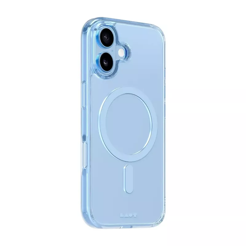 Suojakotelo LAUT CRYSTAL FLURO iPhone 17 vaaleansininen 16 cm
