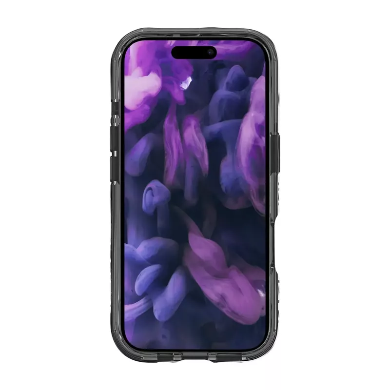 Suojakotelo LAUT CRYSTAL MATTER iPhone 17 16 cm musta läpinäkyvä