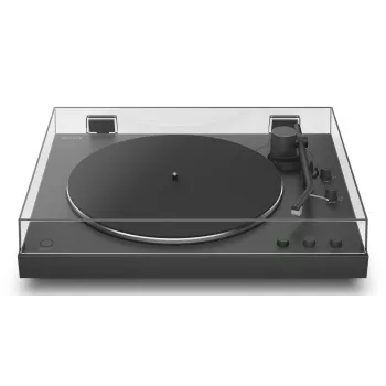 Hihnavetoinen levysoitin Sony PS-LX3BT automaattinen, musta, Bluetooth aptX/aptX-Adaptive/SBC, 430×367×118 mm
