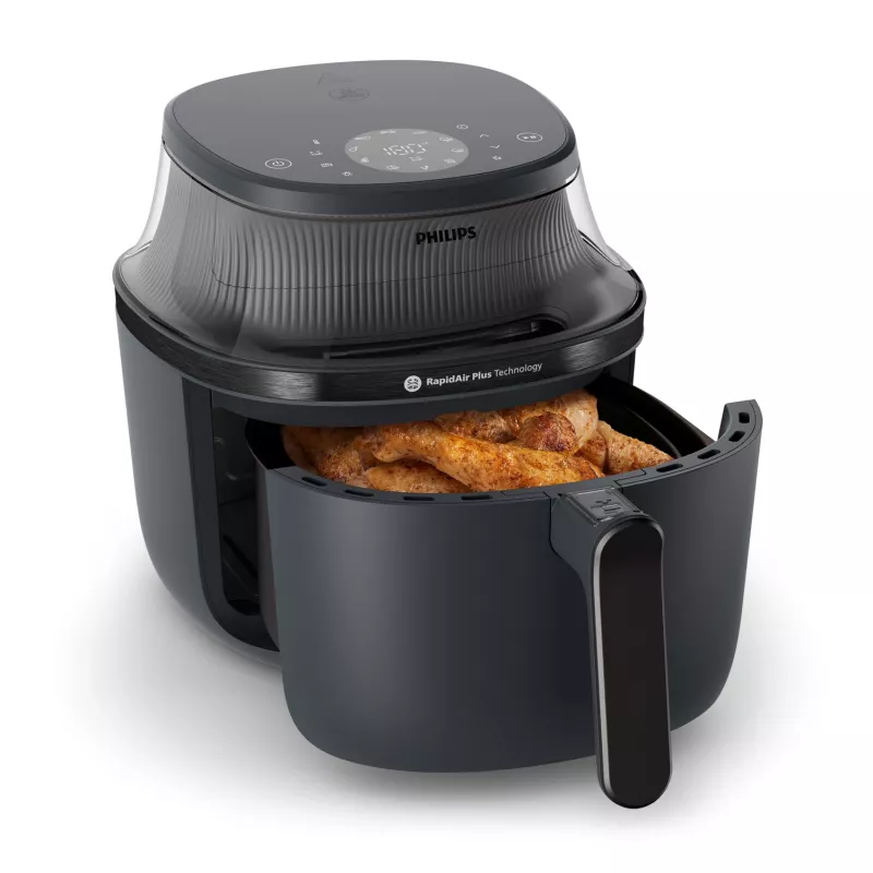 Kiertoilmakypsennin Philips 3000 Serie NA330/00 — 6,2 l, 1700 W, Touch-LED, musta