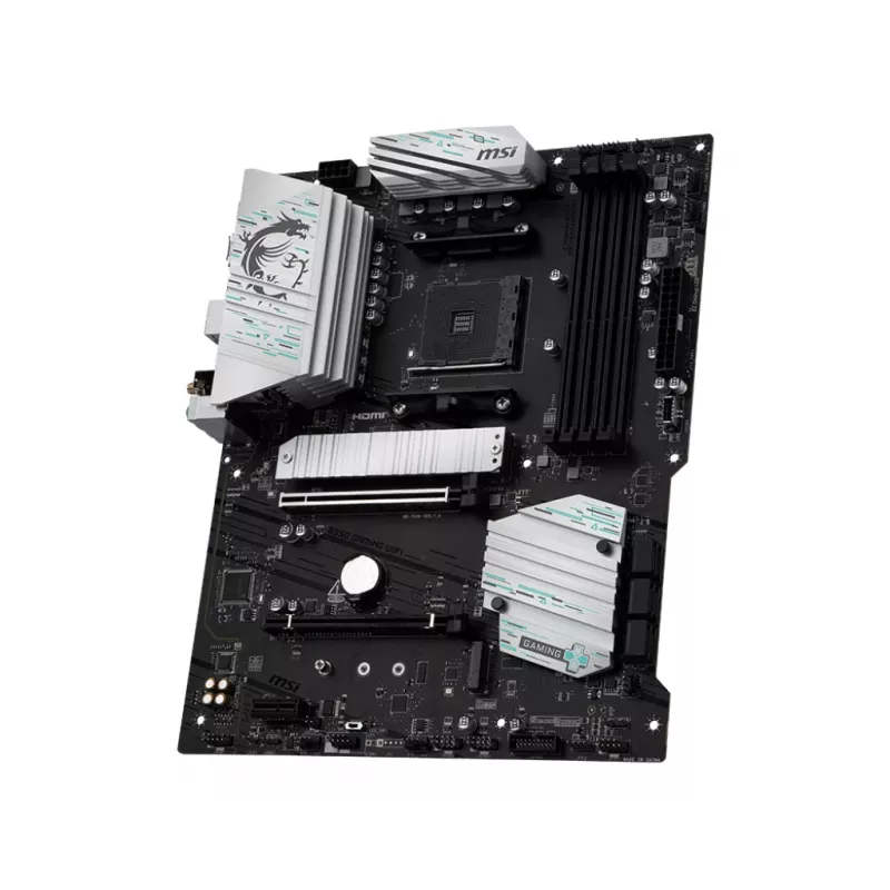 MSI B550 GAMING WIFI ATX -emolevy — AMD B550, Socket AM4, DDR4, 4 DIMM, 128 GB, Wi-Fi 5, Gigabit LAN