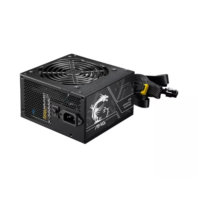 Virtalähde MSI MAG A650BN PCIE5 II 650W 20+4 pin ATX 80 PLUS Bronze musta