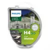Philips LongLife EcoVision 12342LLECOS2 pidempi käyttöikä, 60 W, 12 V, H4, 3100 K, 2 kpl