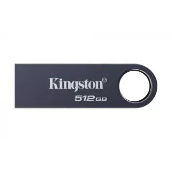 USB-muistitikku KINGSTON DataTraveler SE9 G3 512 GB – USB Type-A, USB 3.2 Gen 1, 220/100 MB/s, kanneton, Dark Nickel