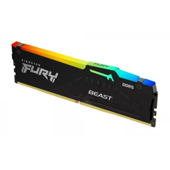 Työpöytämuisti KINGSTON FURY Beast DDR5 16GB 6800MT/s CL34 288-Pin DIMM 1,4V musta