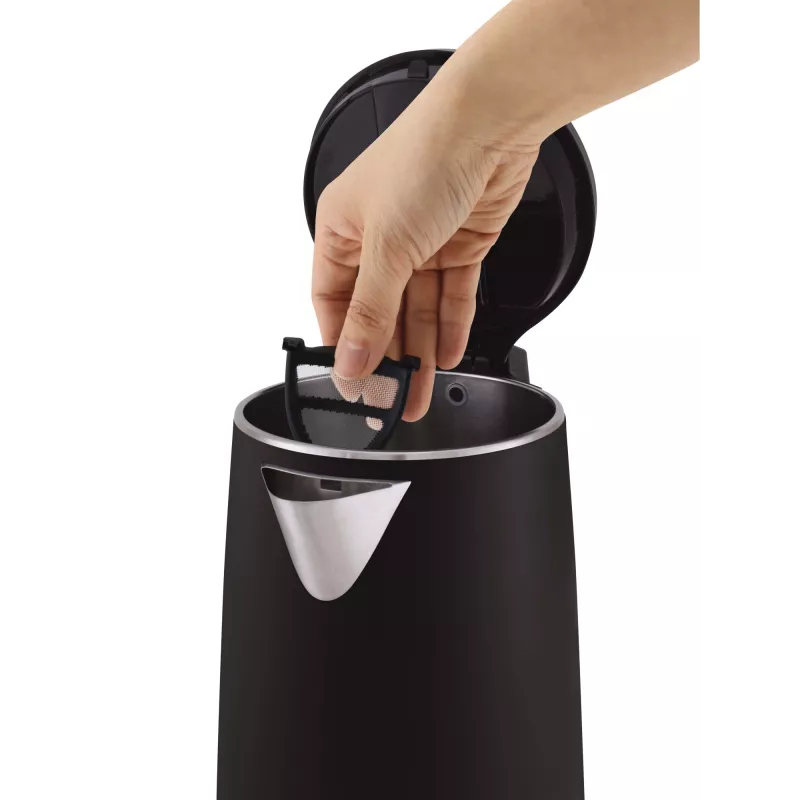 Tefal KO3718 sähköinen vedenkeitin 1,5 L 2400 W musta, ruostumaton teräs