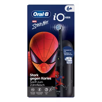 Oral-B iO Kids Spiderman sähköinen lasten hammasharja musta