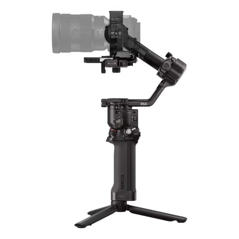 Kameravakain DJI RS 5 — alumiini, musta, 30 h käyttöaika, 1,46 kg