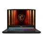 MSI Katana 15 HX B14WFK-845NL Intel® Core™ i7 i7-14650HX kannettava tietokone 39,6 cm (15,6 tuumaa) Full HD 16 GB DDR5-SDRAM 1 TB SSD NVIDIA GeForce RTX 5060 Wi-Fi 6E (802.11ax) Windows 11 Home musta