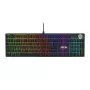 MSI FORGE GK320 RED näppäimistö pelikäyttöön USB QWERTY US International musta