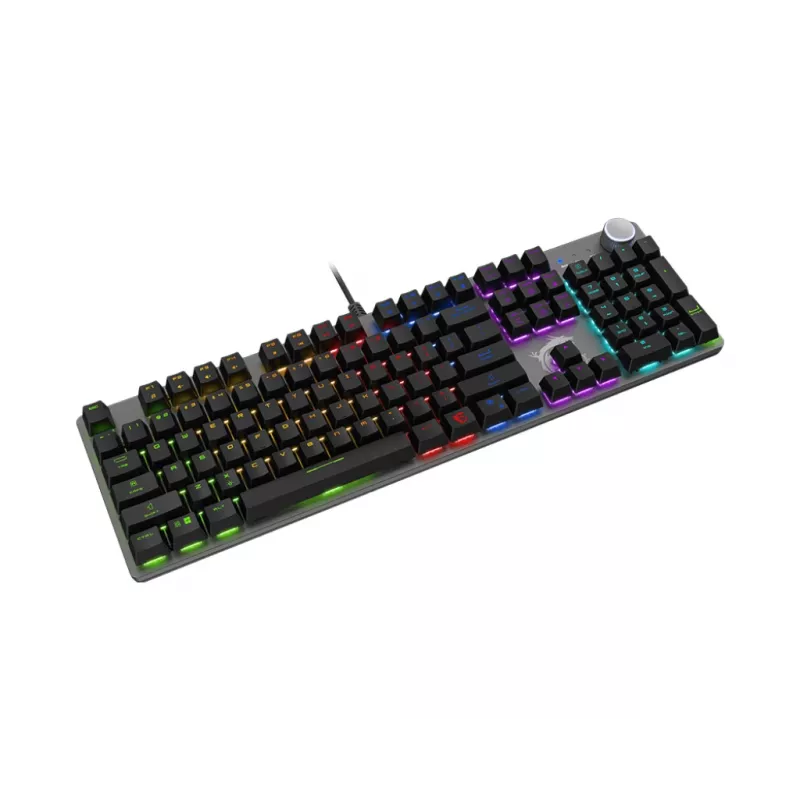MSI FORGE GK320 RED näppäimistö pelikäyttöön USB QWERTY US International musta