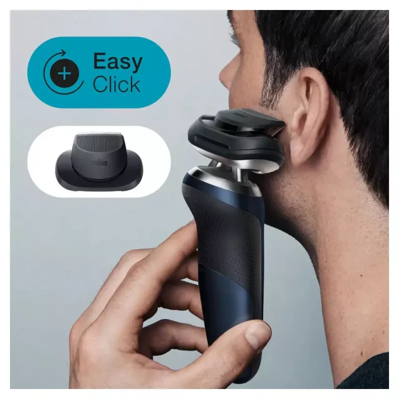 Braun Series 7 71-B1200s kalvosarja-ajokone trimmeri sininen