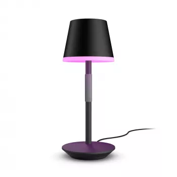 Älykäs pöytävalaisin Philips Hue Go kannettava valaisin Bluetooth Zigbee musta