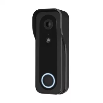 Video-ovisummeri TRUST DOORCAM-3000 musta, 3 MP, Wi-Fi 2,4 GHz, MicroSD enintään 256 GB, paristo/USB (8–24 V)