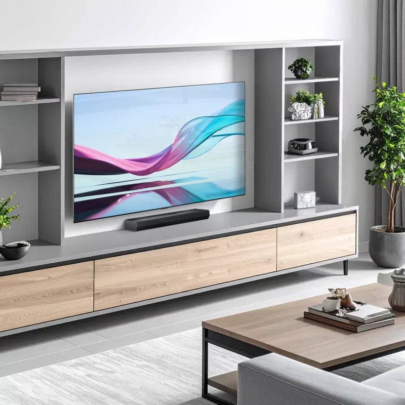 Soundbar LG S20A 2.0 kanavaa, 50 W, Bluetooth SBC/AAC, langallinen ja langaton, musta, 650×99×63 mm