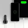 Autolaturi AXAGON PWC-PQ48, 48 W, USB-C (PD3.0) + USB-A (QC4+), tulo 12–24 V, musta