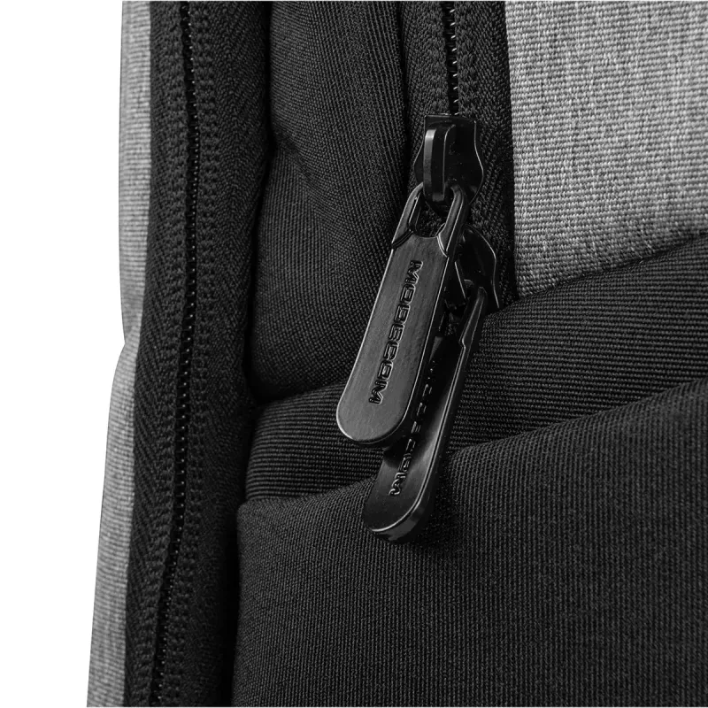 Reppu Modecom SMART 15 musta/harmaa polyesteri 15,6
