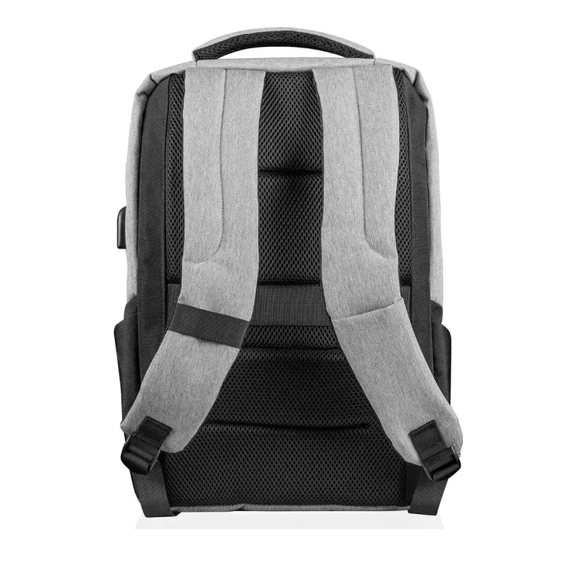 Reppu Modecom SMART 15 musta/harmaa polyesteri 15,6