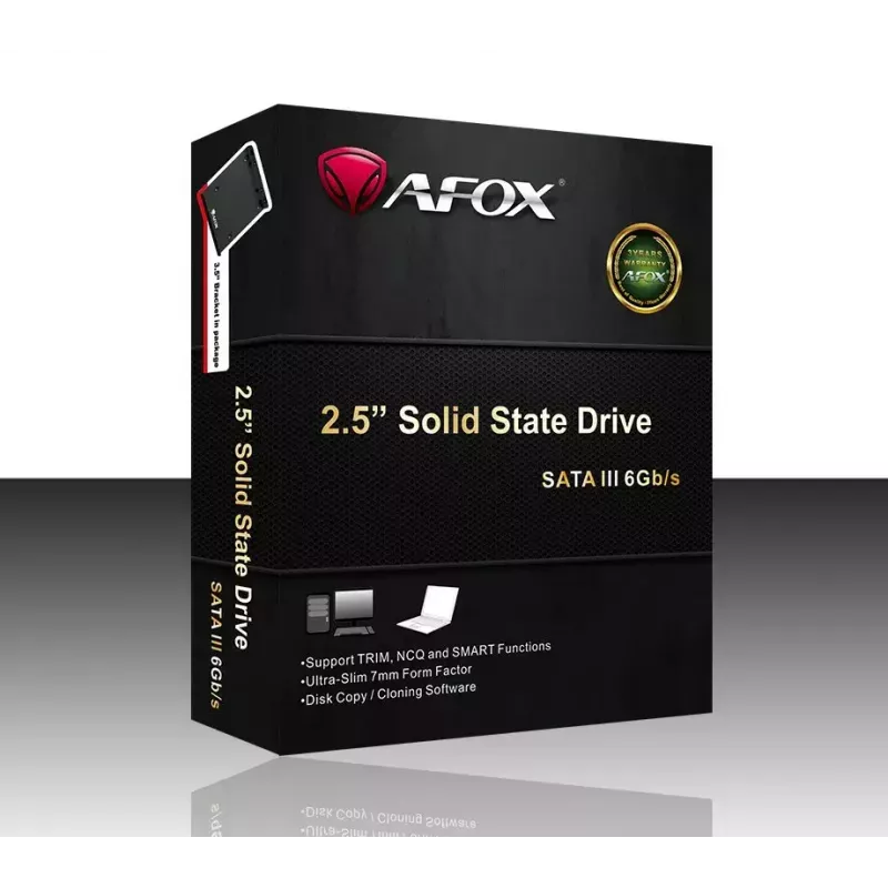 SSD-kiintolevy AFOX 2 TB 2,5 tuuman SATA SD250-2000GQN