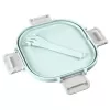 Hama 00181585 lounasrasia lounasastia 1,7 l polypropeeni (PP), silikoni harmaa, vaaleansininen 1 kpl