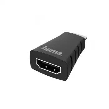 Hama 00200347 kaapelisovitin HDMI Type-C (Mini) HDMI musta