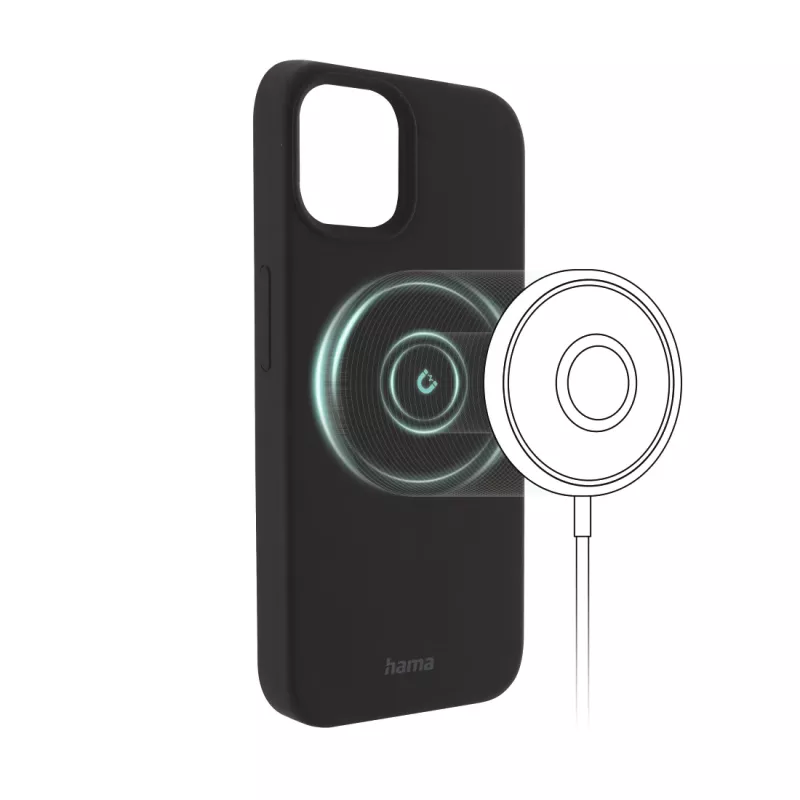 Hama MagCase Finest Feel PRO puhelinkotelo 15,5 cm (6,1 inch) suojakotelo musta