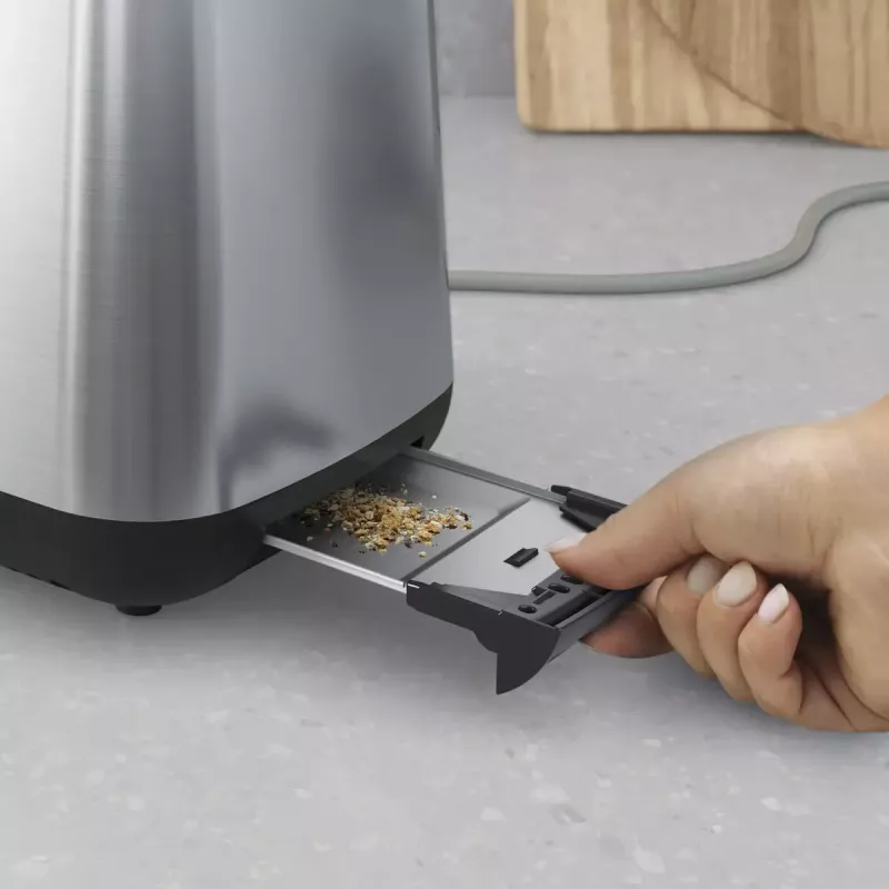 Electrolux E3T1-3ST 7 2 leipäviipaletta 800 W harmaa, ruostumaton teräs