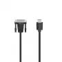 Hama 00200715 DVI-kaapeli 1,5 m HDMI Type-A (Standard) DVI-I musta