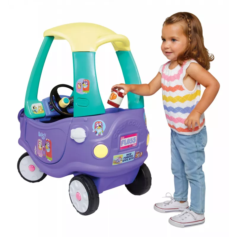 Little Tikes Bluey Grannies Car Coupe työnnettävä auto